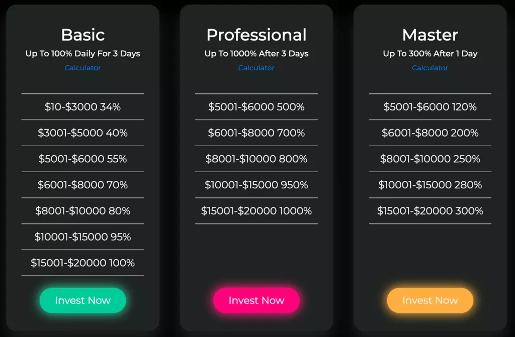Тарифные планы profit insure