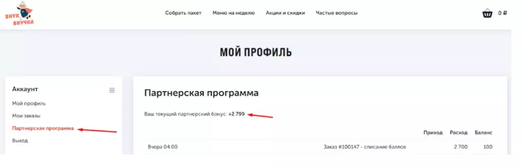 Система бонусов