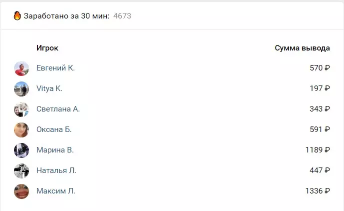 Заработок