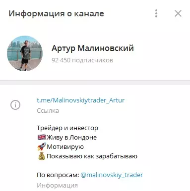 Информация о канале