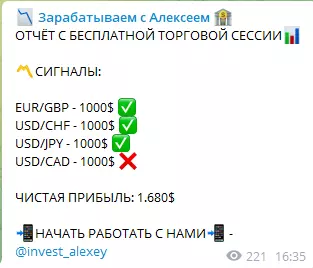 Отчитывается после окончания
