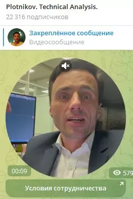 Условия сотрудничества для подписчиков канала Plotnikov. Technical Analysis