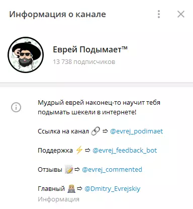 Информация о канале