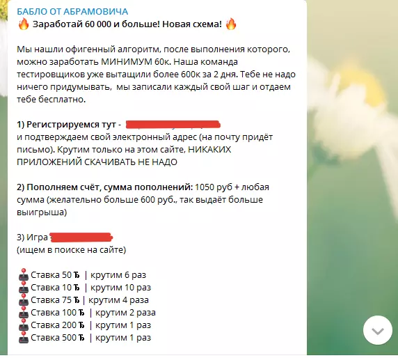 Алгоритм работы