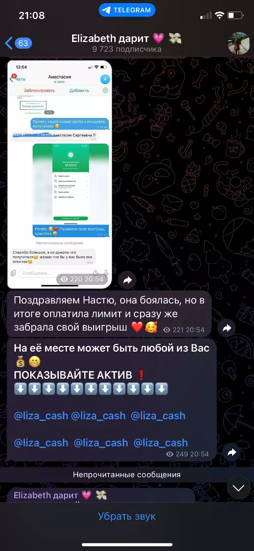 Отзыв на канале Elizabeth дарит