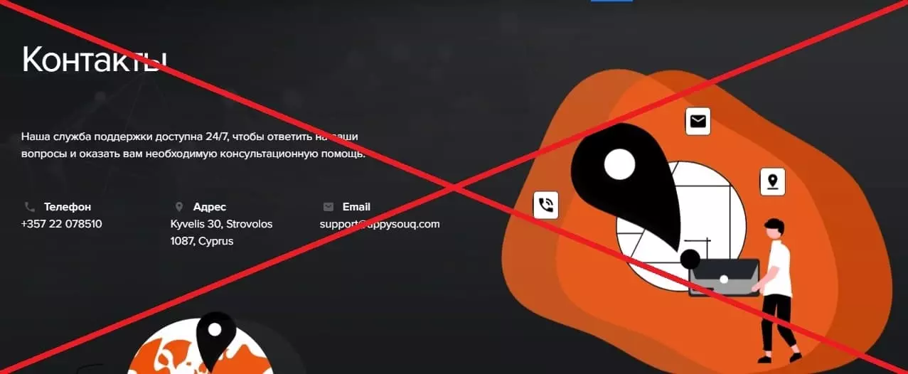 Appy Souq развод