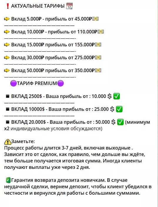 Инвестиции на канале Телеграм Смарт Клуб