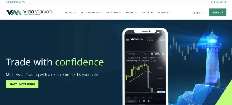Vida Markets — новый опасный брокер-лохотронщик и очередной развод? Стоит ли сотрудничать с проектом? Обзор.