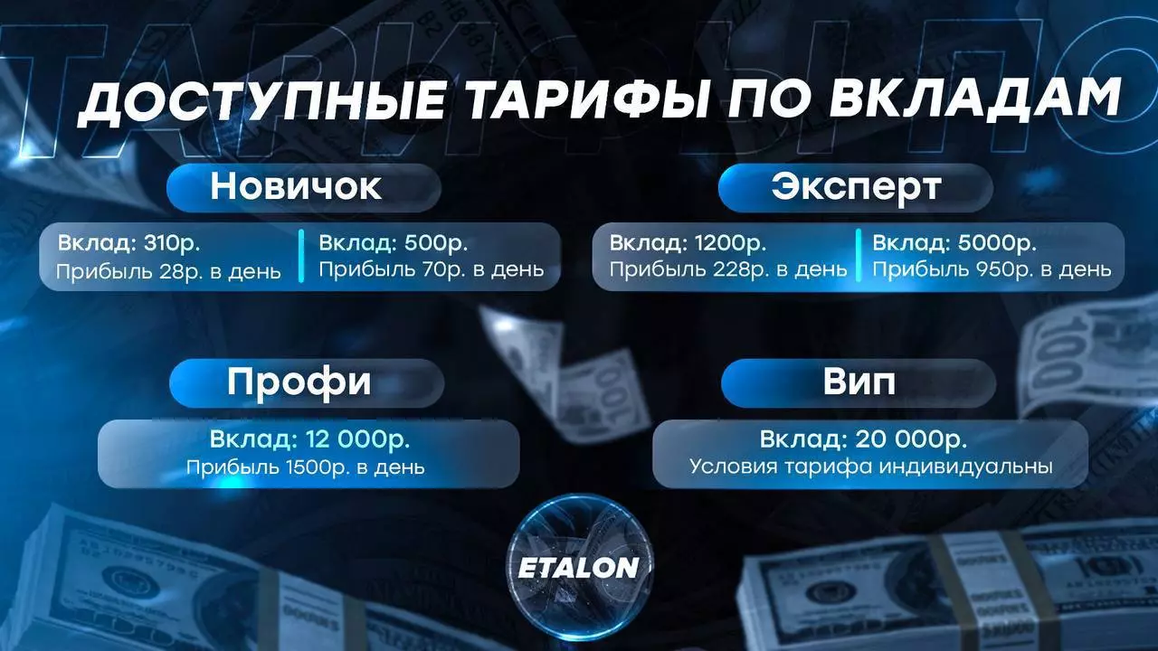 ETALON цены