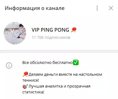 Информация о канале