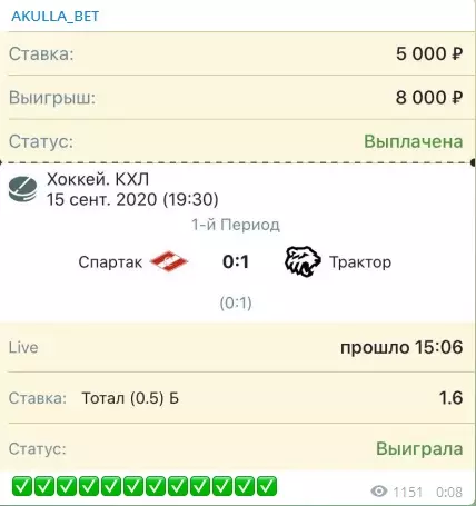 Ставки и выплаты