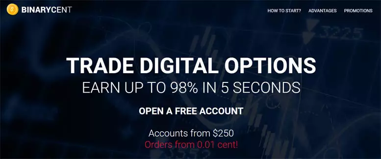 Binarycent (binarycent.com) – торговля на лже брокере без возможности вывести финансы. Отзывы
