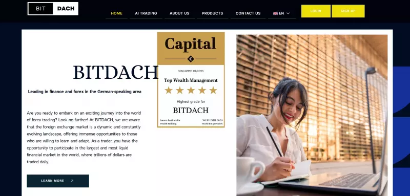 BitDACH — что это если не очередной брокер-лохотронщик и потенциальный развод? Есть опасность сотрудничества. Обзор.