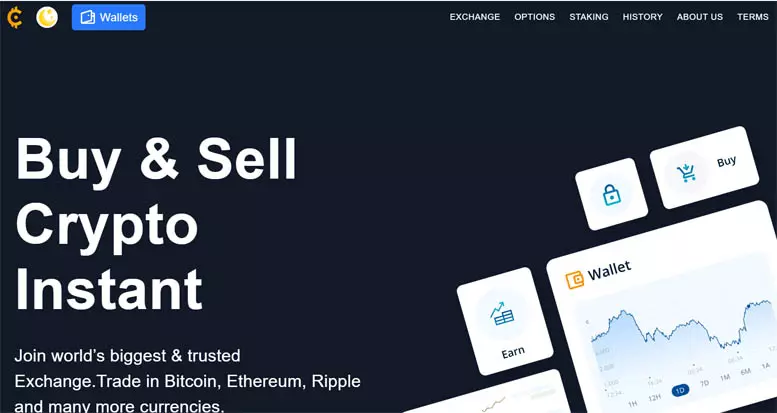 Coinmain (coinmain.io) — очередной фальшивый криптовалютный обменник без реального обмена. Отзывы