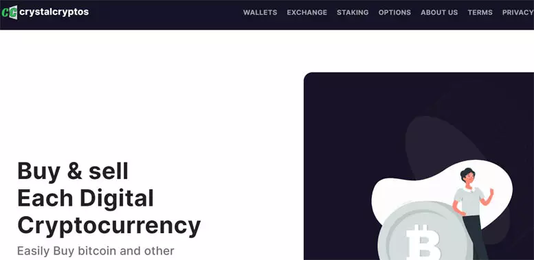 Crystalcryptos (crystalcryptos.com) — очередной псевдо криптовалютный обменный проект от жуликов. Отзывы