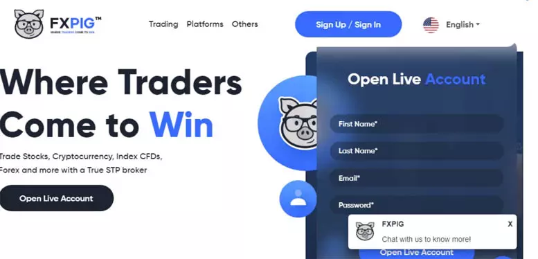 Fxpig (Fxpig.com) — очередной банальный СКАМ брокер от жуликов. Отзывы пользователей