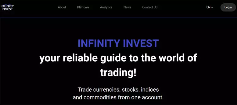 Infinity Invest (infinityinvest.biz) — разоблачаем банальный лохотрон от опытных СКАМ-брокеров. Отзывы