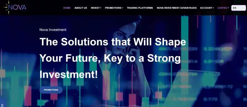 Nova Investment — обзор брокера указывает, что перед нами, скорее всего, очередной лохотрон и развод. Есть опасность. Обзор.