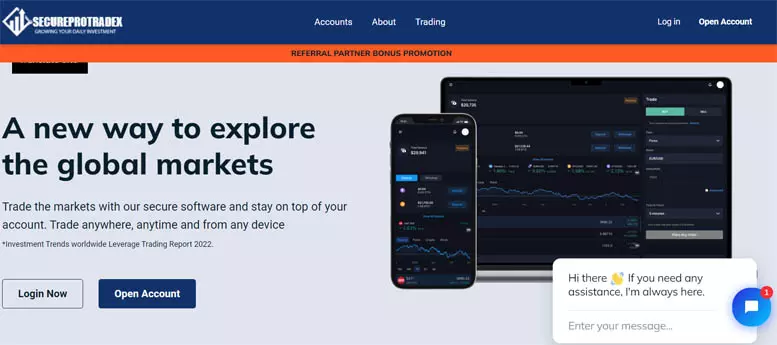 Secureprotradex (secureprotradex.com) – шаблонный СКАМ брокер. Лохотрон и афера. Отзывы пользователей