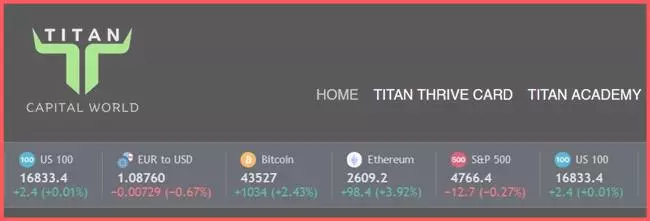 Titan Capital Markets (titancapitalworld.io) – как брокер с качественным сайтом оказался обычным лохотроном. Отзывы клиентов