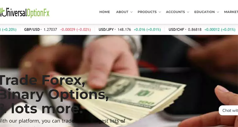 Universaloptionfx (universaloptionfx.com) — как обычный брокер оказался банальным разводом. Отзывы клиентов