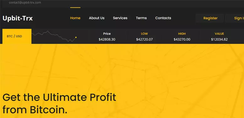 Upbit-trx (upbit-trx.com) — фальшивый криптовалютный обменник от наглых жуликов. Отзывы пользователей