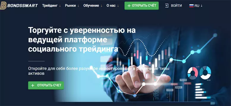 Bondssmart (bondssmart.com) — торгуйте с уверенностью, что вас разведут на лжеброкере. Отзывы клиентов