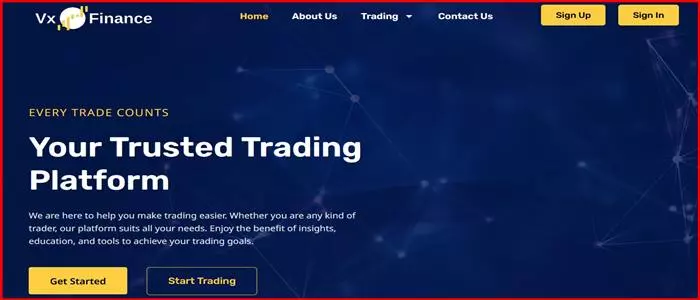 Брокер Vx-Finance (vx-finance.com) – Отзывы, обзор. Способы возврата денег