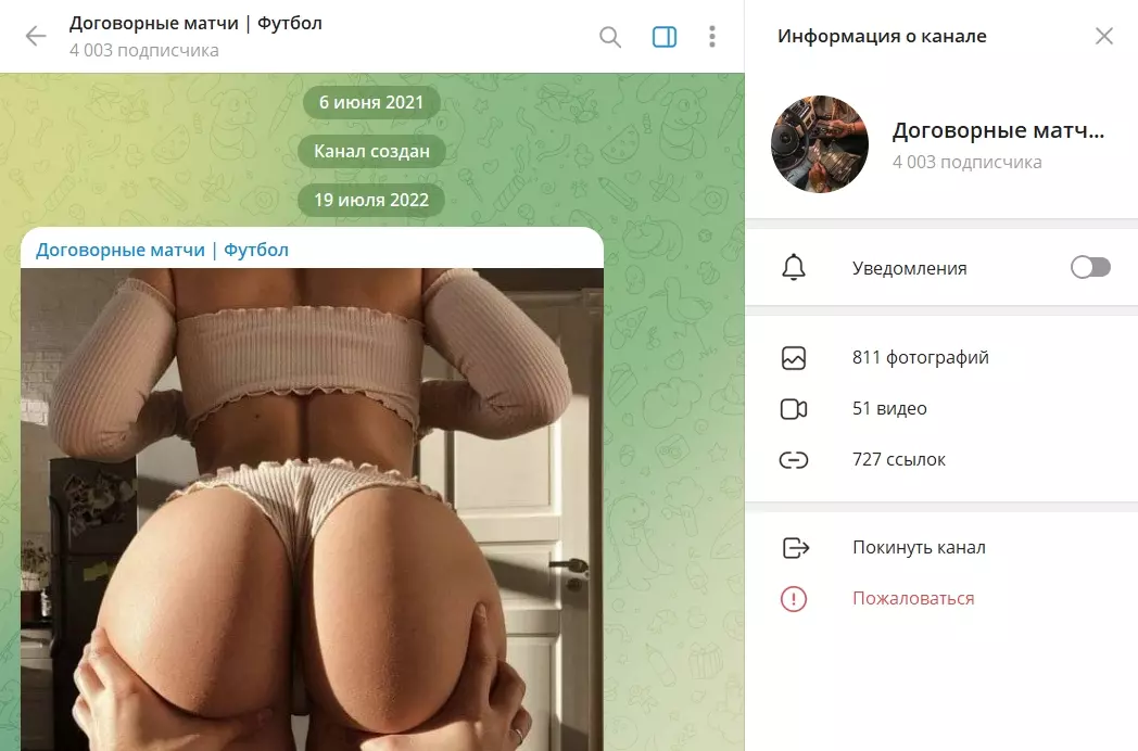История канала Договорные матчи от Максима Кашкина