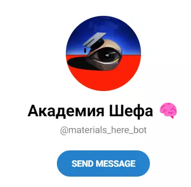 Академия Шефа телеграмм
