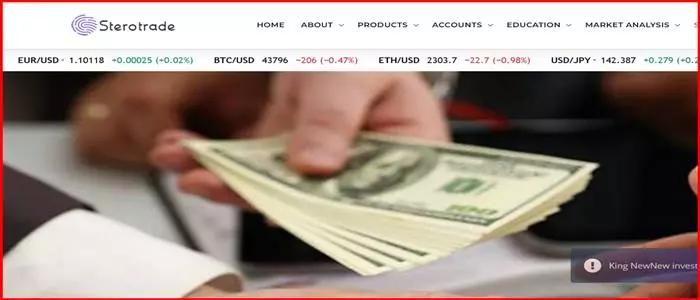 SteroTrade (sterotrade.com) – признаки мошенничества на брокере и суть развода трейдеров. Отзывы клиентов