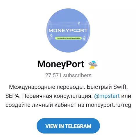 Телеграмм канал “Money Port”