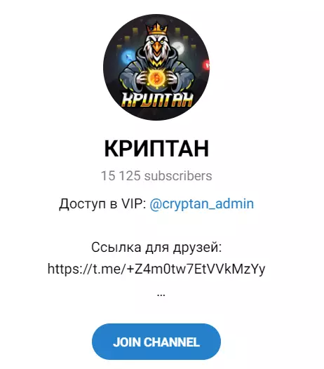 Внешний вид канала