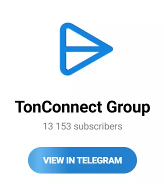 “TonConnect Group” телеграмм сообщество